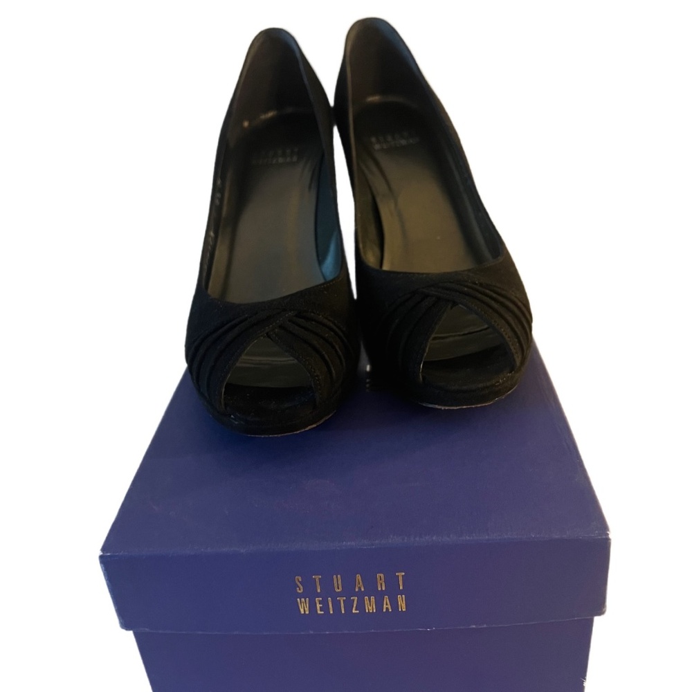 Stuart Weitzman Peep Toe Heels